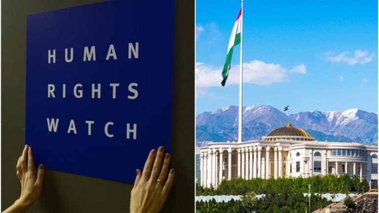 HRW сообщил о репрессии и преследованиях инакомыслящих в Таджикистане