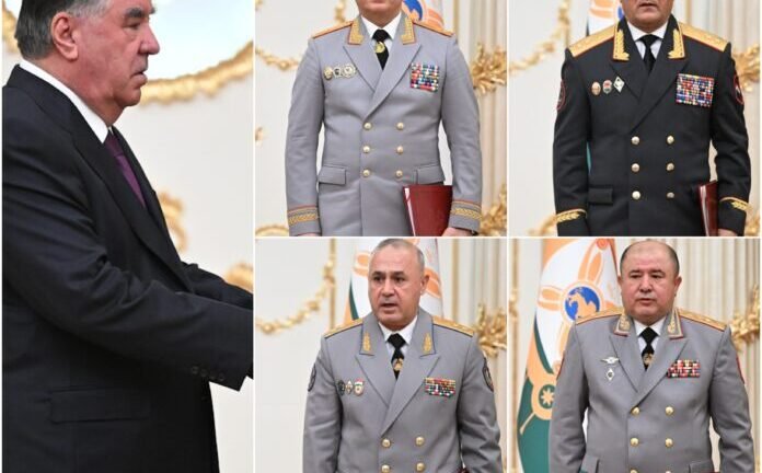 Чем заслужили таджикские генералы свои звания?