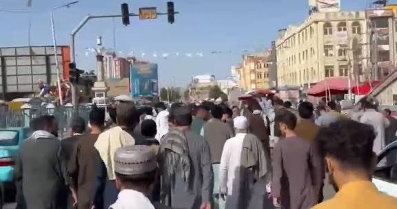 Протесты против талибов в Мазари-Шарифе